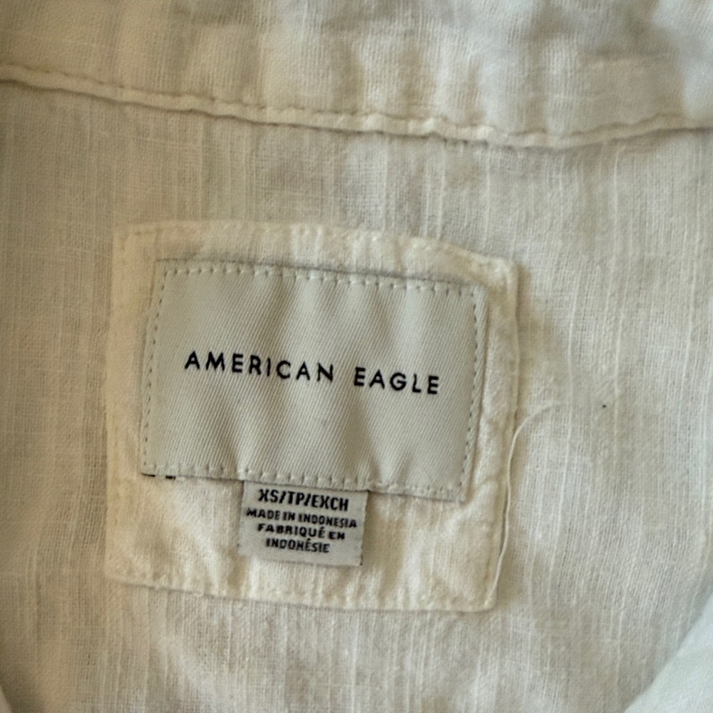 American Eagle oversized Button-Up Shirt - Picture 2 of 9